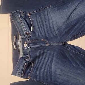 Express Barely boot mid rise